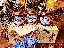 Load image into Gallery viewer, The Shire Candle, The Fellowship Collection, Rivendell Candle and Rohan Candle 3 Large Candles Bookish Candles, Tolkien Candles, Pure Soy Wax Candle