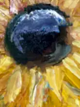 Load image into Gallery viewer, Abstract Original Oil Painting On canvas Textured art Sunflower Bliss impasto