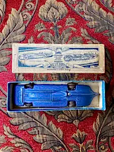 Britains Pre War Lead c1935 Boxed No.1400 BLUEBIRD LAND SPEED RECORD CAR