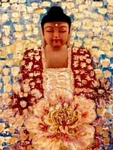 Load image into Gallery viewer, Original Abstract Oil Painting On Canvas Budhha Textured art Impasto Buddha Bliss