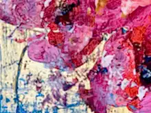 Load image into Gallery viewer, Original Abstract Oil Painting On Canvas Flower Power Textured art Impasto