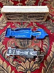 Britains Pre War Lead c1935 Boxed No.1400 BLUEBIRD LAND SPEED RECORD CAR