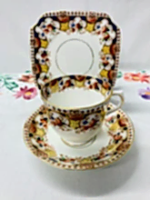 Load image into Gallery viewer, St Michael China Trio Set Pattern 8665