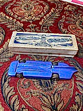 Load image into Gallery viewer, Britains Pre War Lead c1935 Boxed No.1400 BLUEBIRD LAND SPEED RECORD CAR