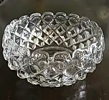 Load image into Gallery viewer, Antique, Victorian Cut Glass Bowl