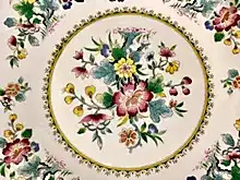 Load image into Gallery viewer, E B Foley, Ming Rose pattern, cake or sandwich plate c.1950s.